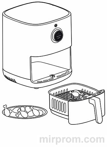Аэрогриль Mi Smart Air Fryer Инструкция