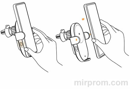 Зарядное устройство Mi Wireless Car Charger 20W. Инструкция