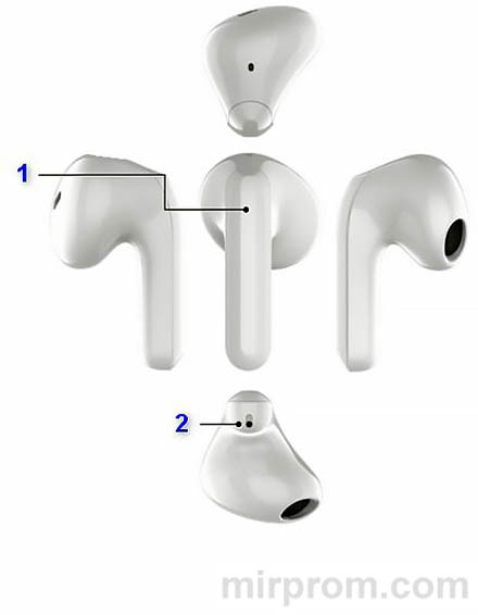 Наушники Xiaomi Redmi Buds 4 Lite Руководство пользователя
