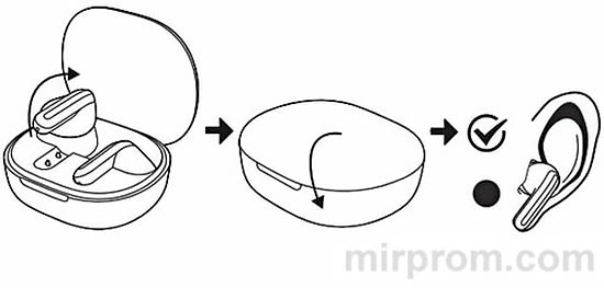 Наушники Xiaomi Redmi Buds 4 Lite Руководство пользователя