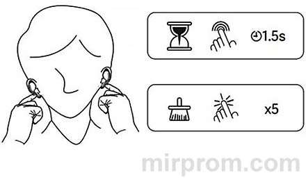 Наушники Xiaomi Redmi Buds 4 Lite Руководство пользователя