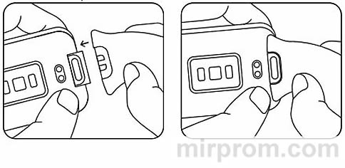 Инструкция Xiaomi Smart Band 7 Pro - Сборка ремешка