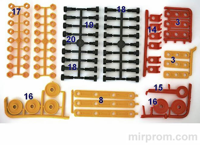 Инструкция Юный конструктор Набор 1