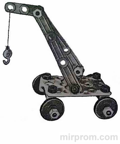 Инструкция Юный конструктор Набор 1 ПОДЪЕМНЫЙ КРАН