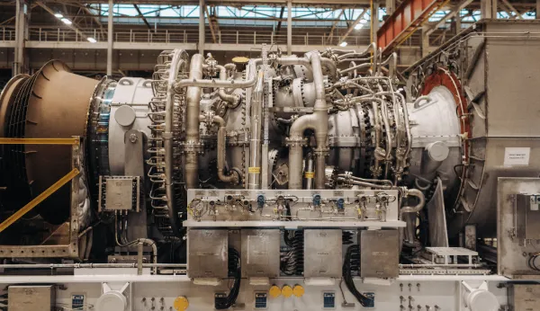 газовая турбина мощностью 32 МВт Невского завода