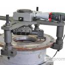 Unigrind FDA транспортабельный токарный станок с наружным креплением для обработки поверхностей фланцев