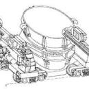 Шлаковоз с опрокидывающим устройством