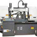 Полуавтоматический двухстоечный ленточнопильный станок FABTEC G4250Z с поворотной рамой