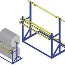 Стойка для отмотки рулoнных матepиалов АМ.СОР.01