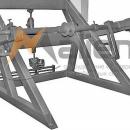 Станок для намотки кабеля на барабан СНК 18-03УР (с измерителем длины кабеля ИДК-70, для барабанов диаметром 800-1800 мм