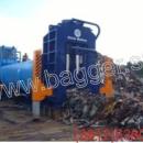 Пресс-ножницы для лома Birim Makina серии Shark мобильные