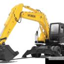 Аренда экскаватора Hyundai R170W-7