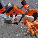 Рельсорезный станок Stihl TS800 запчасти