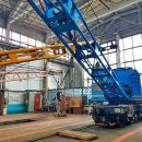 Кран КЖДЭ-16 с грейфером