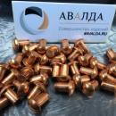 Заклепка латунная (Л63), медная (М3), бронзовая (БрАЖ), заклепка с полукруглой, плоской головой, потай, полупотай