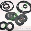 3Л722В.771.000сб ремкомплект РТИ уплотнений гидроцилиндра стола