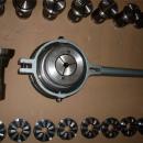 Цанговый патрон SSF 40/6 с 2 комплектами цанг от 4 до 41 мм.