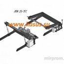 Линия перемотки кабеля на барабанах до 7 тонн ЛПК 25-7ГС