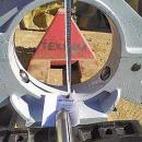 Люнет 1м63 ф 430 мм роликовый