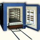 Печь с выкатным подом 