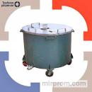 Передвижная дежа с рубашкой для лакокрасочной промышленности V= 1 м3