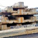 Продам подкрановые пути для башенного крана КБ 403, КБ 405, КБ 408, КБ