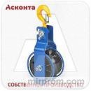 РМК-1/50 Ролик монтажный для СИП до 50мм на крюке, 1 пластиковый диск