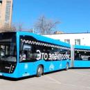 Электробус-гармошка КАМАЗ – на магистральном маршруте