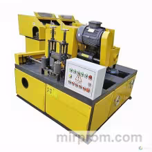 WW-FG-120 станок для очистки труб от ржавчины. 4 шлифовальные головки.