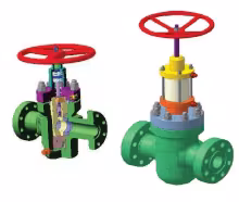 Задвижка шиберная ЗМС DN 50, 65, 80, 100, 150; PN 14, 21, 35, 70, 105 МПа (К1, К2, К3)