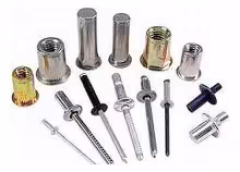 Заклепки алюминиево-стальные 6.4х12 мм, комбинированные, ОСТ 1 34076-85