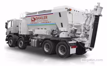 Автобетонозавод Shailer АБЗ-10 на шасси МАЗ