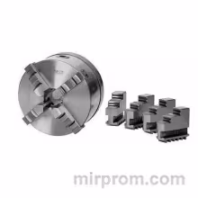 Четырехкулачковый токарный патрон OPTIMUM Camlock, литой Ø160 мм DIN ISO 702-2 № 4 (Camlock)