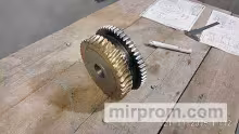 Колесо червячное в сборе фартука станка 1М63Н, 1М63,163,ДИП300,16К40