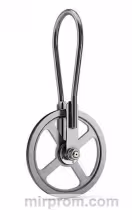 Ролик направляющий подвесной РНП-1 на серьге