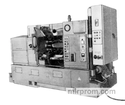 Автомат токарный восьмишпиндельный горизонтальный прутковый 1Б225-8К