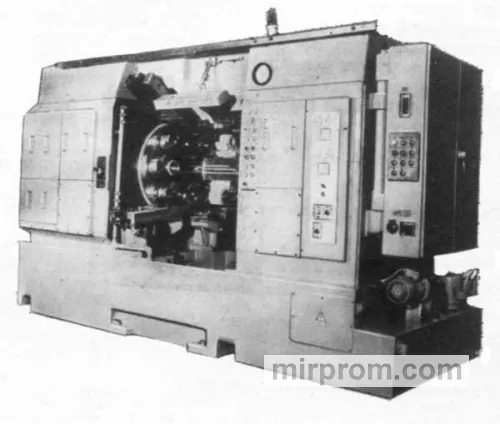 Автомат токарный восьмишпиндельный патронный горизонтальный 1Б290П-8К