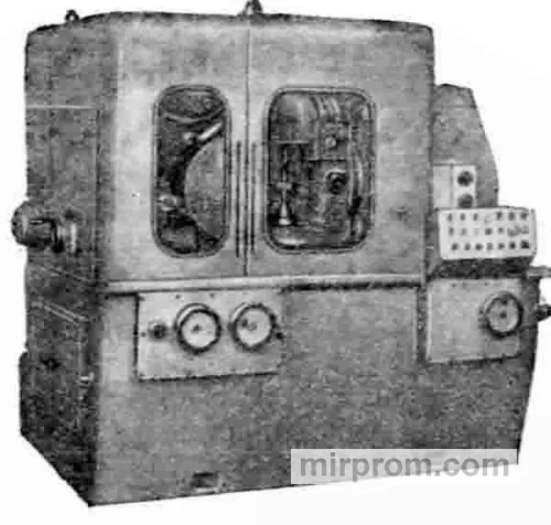 Полуавтомат зубошлифовальный для цилиндрических колес, работающий абразивным червяком 5В832