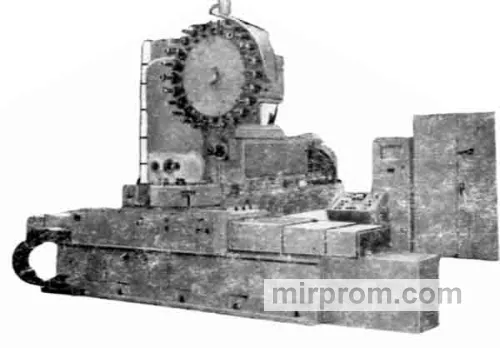Полуавтомат продольно-фрезерный одностоечный горизонтальный с ЧПУ и АСИ 6305Ф4