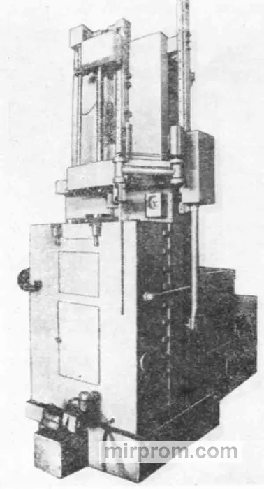 Полуавтомат протяжной вертикальный для внутреннего протягивания 7644