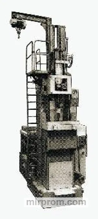 Полуавтомат протяжной вертикальный для внутреннего протягивания МП7А612