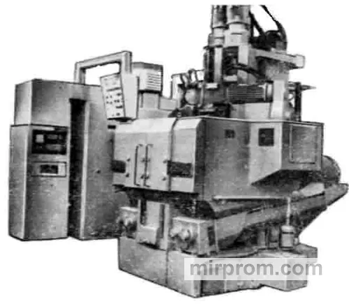 Полуавтомат токарный вертикальный одношпиндельный двухсуппортный 1А734Ф3