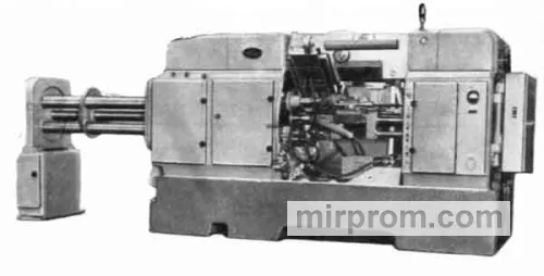 Полуавтомат токарный восьмишпиндельный горизонтальный прутковый 1265М-4