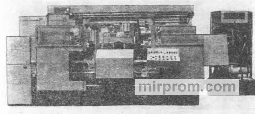 Полуавтомат токарный многорезцовый для обработки коленчатых валов МК8507