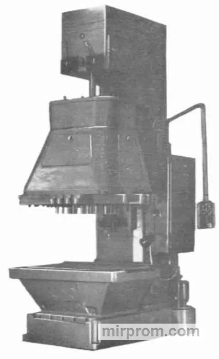 Станок вертикально-сверлильный многошпиндельный с раздвижными шпинделями 2Г175М