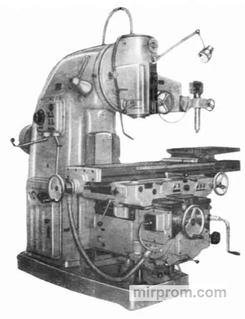 Станок вертикально-фрезерный с крестовым столом ЛФ320У
