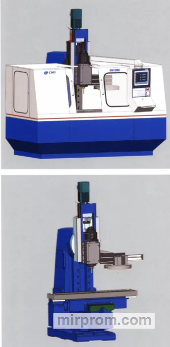 Станок вертикально-фрезерный с ЧПУ 6М13ВС