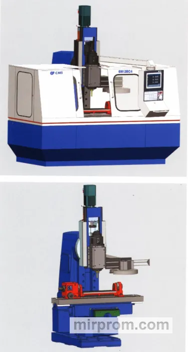 Станок вертикально-фрезерный с ЧПУ 6М13ВС4