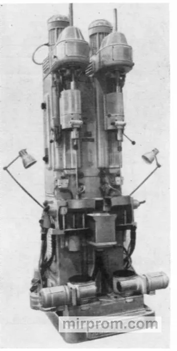 Станок вертикальный двухшпиндельный глубокого сверления ОС-402А