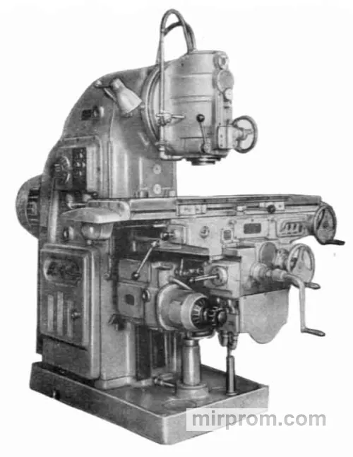 Станок вертикальный консольно-фрезерный 6М12ПБ